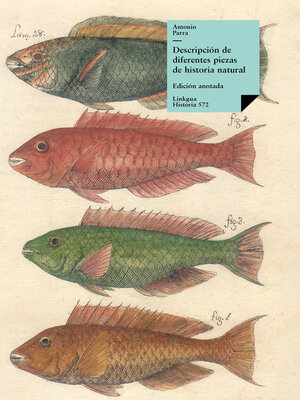cover image of Descripción de diferentes piezas de historia natural